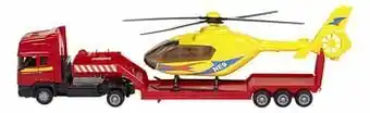 DreamLand rode vrachtwagen met gele helikopter
