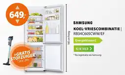 Expert Samsung koel-vriescombinatie RB34C605CWW/EF aanbieding