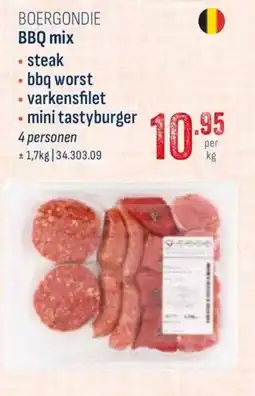 Horeca totaal Boergondie bbq mix aanbieding