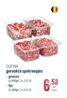 Horeca totaal Dufina gerookte spekreepjes gewoon / fijn aanbieding