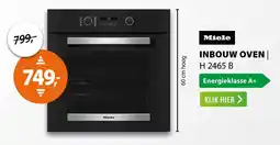Expert Miele inbouw oven H2465 B aanbieding