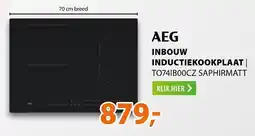 Expert AEG Inbouw inductiekookplaat TO741B00CZ aanbieding