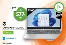 Expert HP Laptop 15-FC0230ND aanbieding