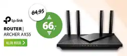 Expert Tp-link router archer AX55 aanbieding