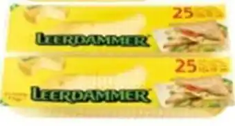 Horeca totaal Leerdammer sneetjes 10x10cm aanbieding