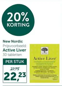 Holland & Barrett Active Liver aanbieding