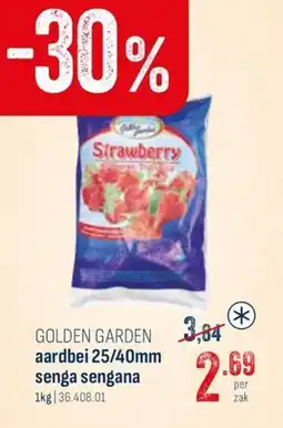 Horeca totaal Golden garden aardbei 25/40mm senga sengana aanbieding