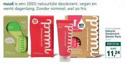 Holland & Barrett Natural Deodorant Starter Pack aanbieding