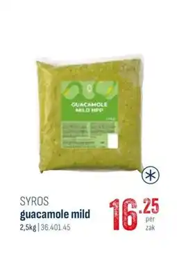 Horeca totaal Syros guacamole mild aanbieding