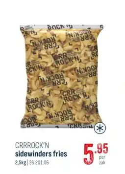 Horeca totaal Crrrock'n sidewinders fries aanbieding