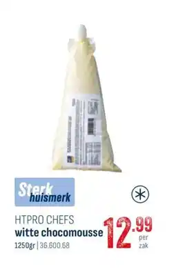 Horeca totaal Htpro chefs witte chocomousse aanbieding