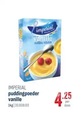 Horeca totaal Imperial puddingpoeder vanille aanbieding
