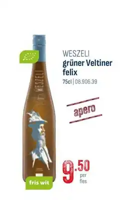 Horeca totaal Weszeli grüner veltiner felix aanbieding