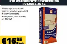 Bouwcenter Frans Vlaeminck Putzuna ptb waterdichte bescherming aanbieding