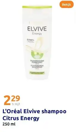 Action L'Oréal Elvive shampoo Citrus Energy aanbieding