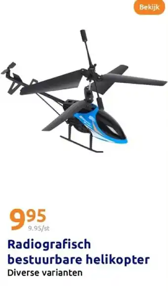 Action Radiografisch bestuurbare helikopter aanbieding