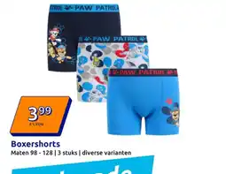Action Boxershorts aanbieding