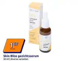 Action Skin Bliss gezichtsserum aanbieding