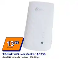 Action TP-link wifi-versterker AC750 aanbieding