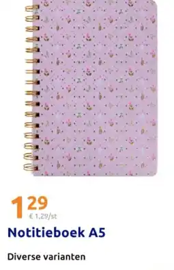 Action Notitieboek A5 aanbieding