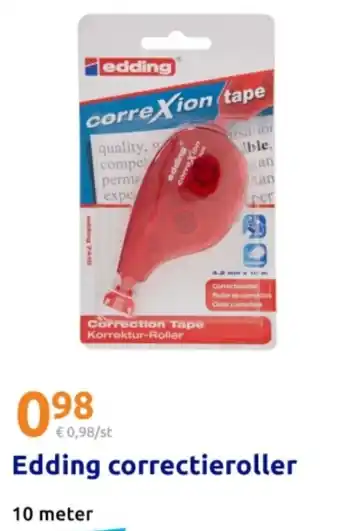 Action Edding correctieroller aanbieding