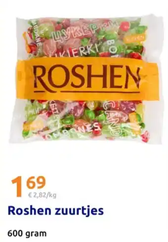 Action Roshen zuurtjes aanbieding