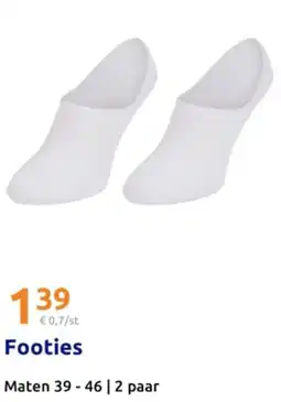 Action Footies aanbieding
