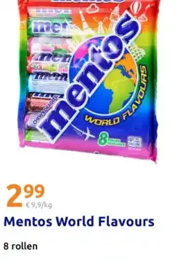 Action Mentos World Flavours aanbieding
