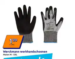 Action Werckmann werkhandschoenen aanbieding