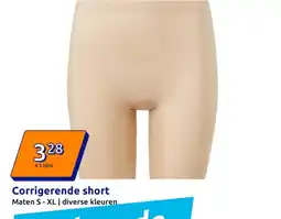 Action Corrigerende short aanbieding