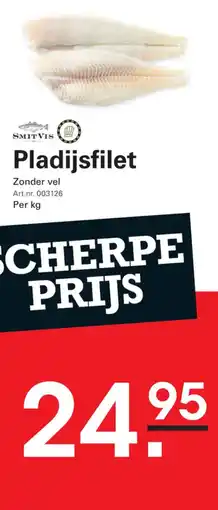 Sligro Pladijsfilet aanbieding