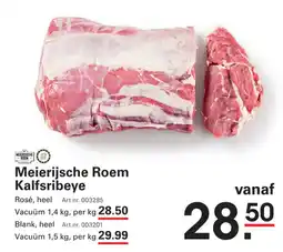 Sligro Meierijsche Roem Kalfsribeye aanbieding