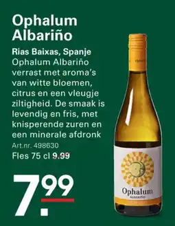 Sligro Ophalum Albariño aanbieding