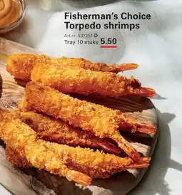 Sligro Fisherman's Choice Torpedo shrimps aanbieding