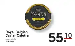 Sligro Royal Belgian Caviar Osietra aanbieding