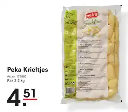Sligro Peka Krieltjes aanbieding