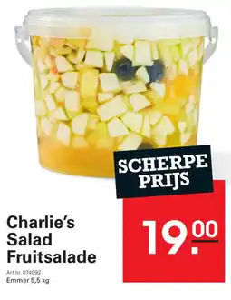Sligro Charlie's Salad Fruitsalade aanbieding