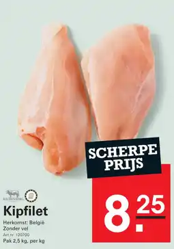 Sligro Kipfilet aanbieding