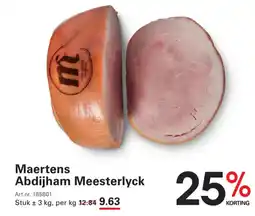 Sligro Maertens Abdijham Meesterlyck aanbieding