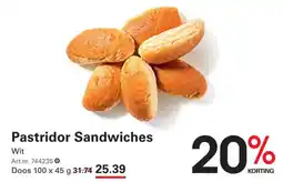 Sligro Pastridor Sandwiches aanbieding