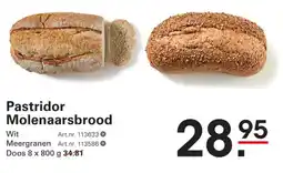 Sligro Pastridor Molenaarsbrood aanbieding