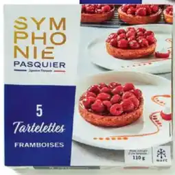 Sligro Symphonie Pasquier Tartelettes Framboos aanbieding