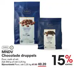 Sligro MNDV Chocolade Druppels aanbieding