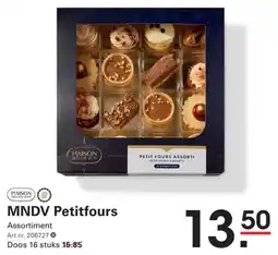 Sligro MNDV Petitfours aanbieding