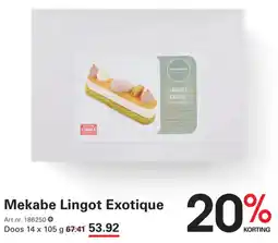 Sligro Mekabe Lingot Exotique aanbieding
