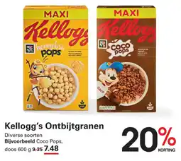Sligro Kellogg's Ontbijtgranen aanbieding