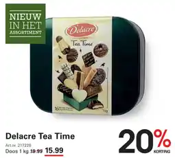 Sligro Delacre Tea Time aanbieding