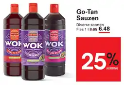 Sligro Go-Tan Sauzen aanbieding