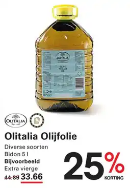 Sligro Olitalia Olijfolie aanbieding