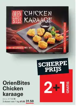 Sligro OrienBites Chicken karaage aanbieding